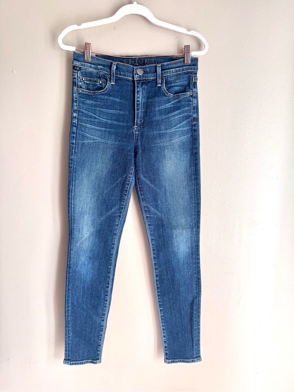 Citizens Of Humanity Rocket High Rise Skinny Jeans Medium Wash Stretch 29 - Picture 2 of 12